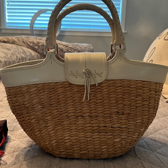 Vintage Coach basket handbag - Picture 5 of 5